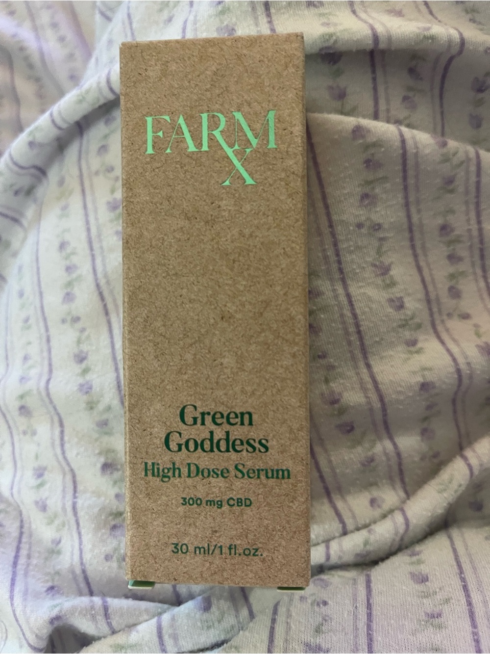 Avon Green Goddess Serum — Green and Kraft Brown